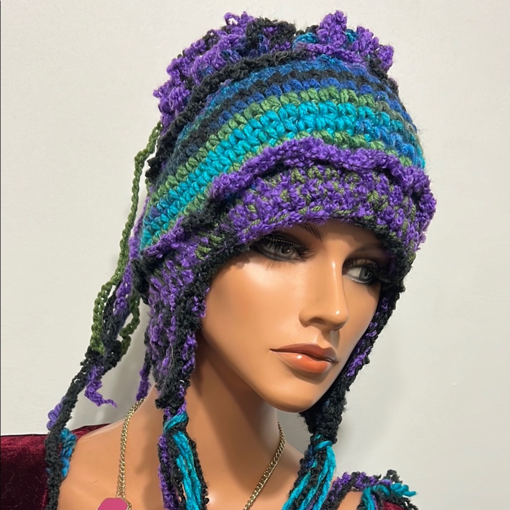 Multicolor Knitted Beanie